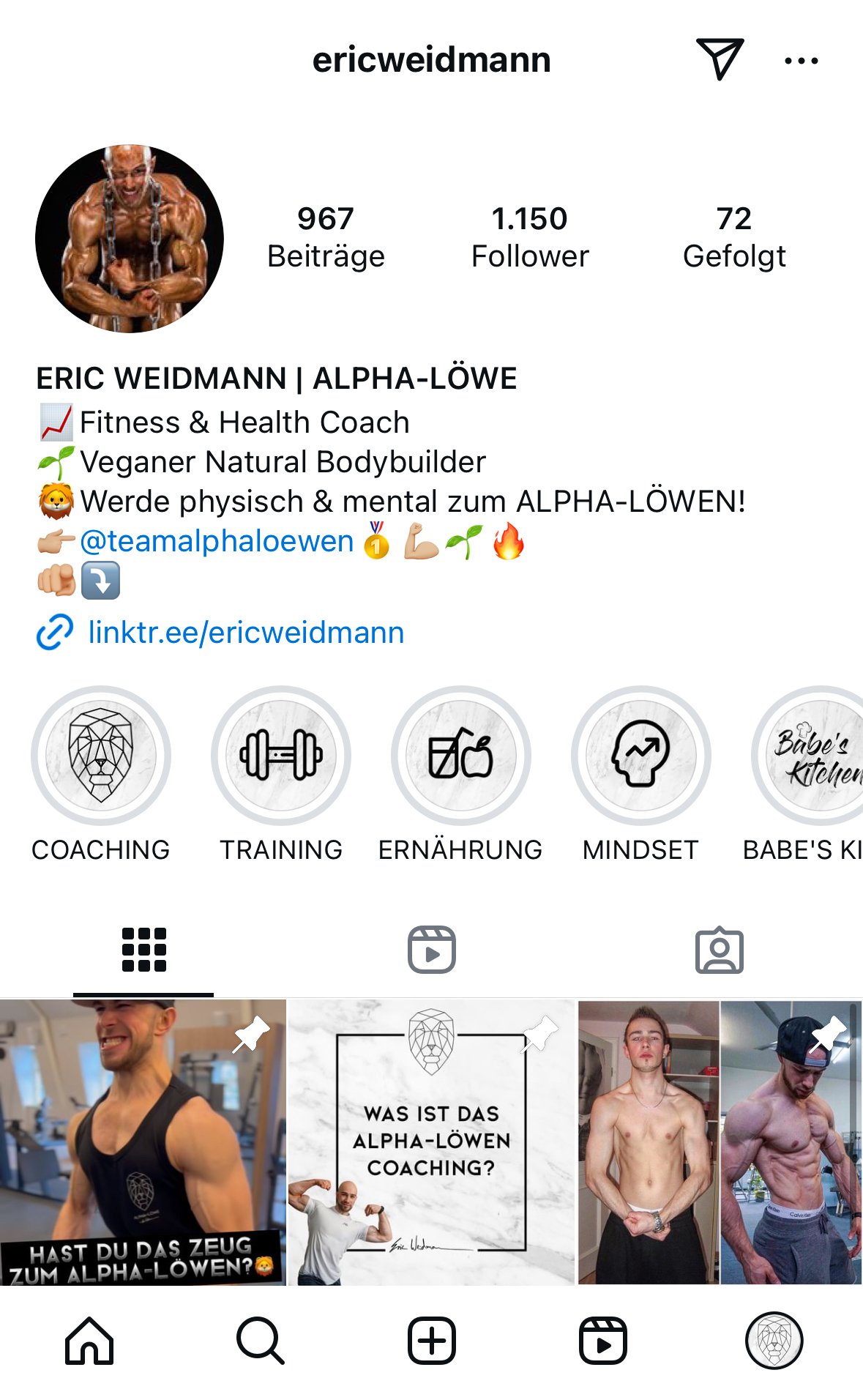 eric weidmann, fitness & health coach, vegan, vegan fitness, vegan bodybuilding, alpha löwen coaching, alpha löwe, team alpha löwen, personal trainer, fitness coach, health coach, natural bodybuilding, fitness, hamburg